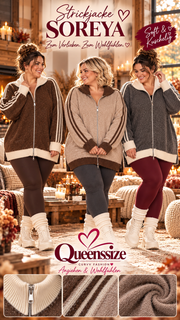 Curvy Strickjacke Marina 52/58