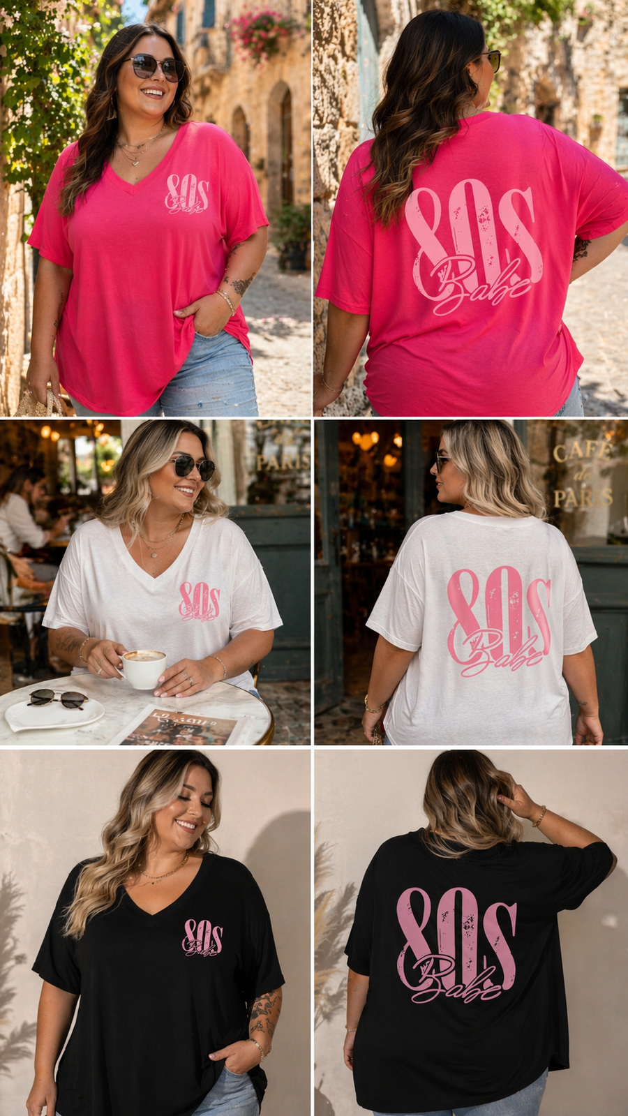 T-Shirt 80's Babe (52/56)