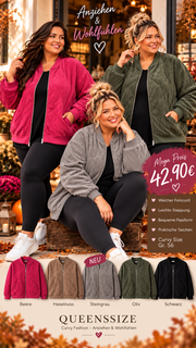 Curvy Steppjacke Fiora 52/56