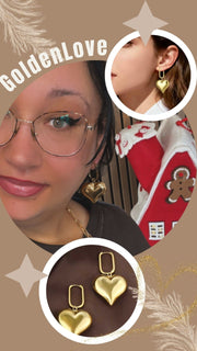 Ohrringe Golden Glow