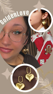 Ohrringe Golden Glow