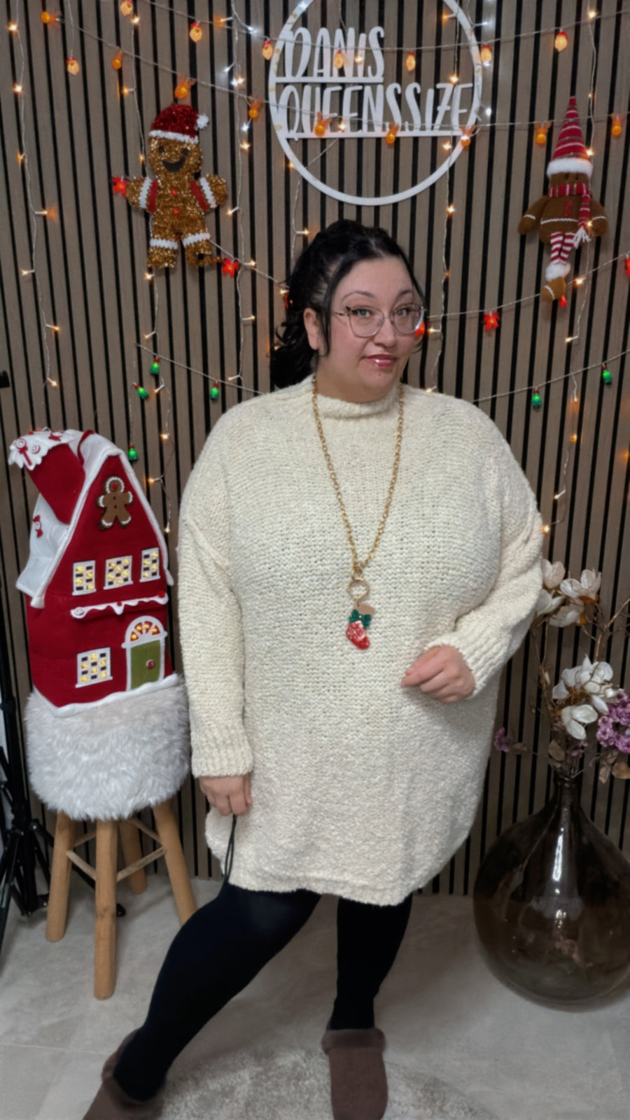 Bouclé Pullover Alana (52/56)