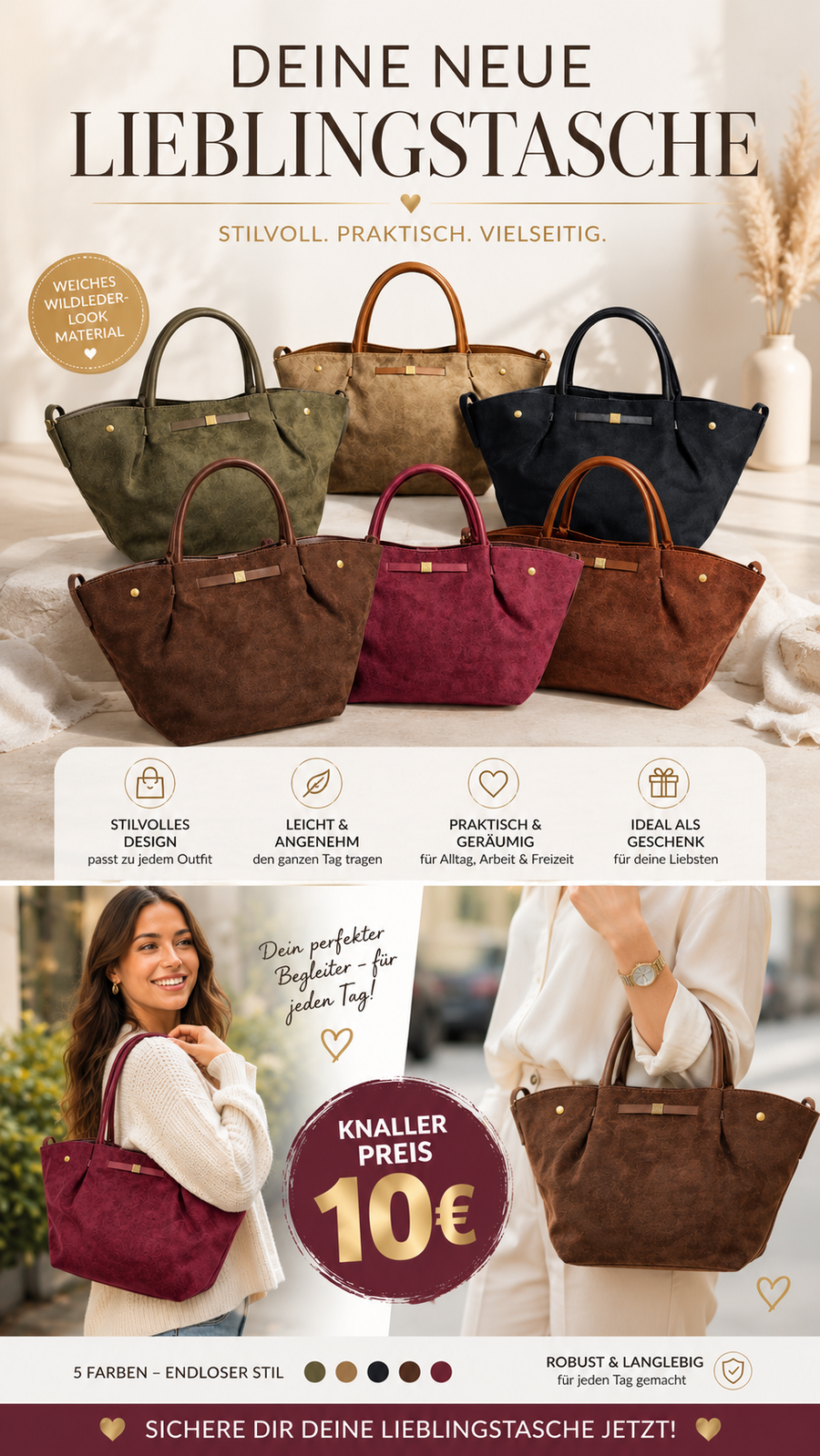Shopper Tasche Valenzia