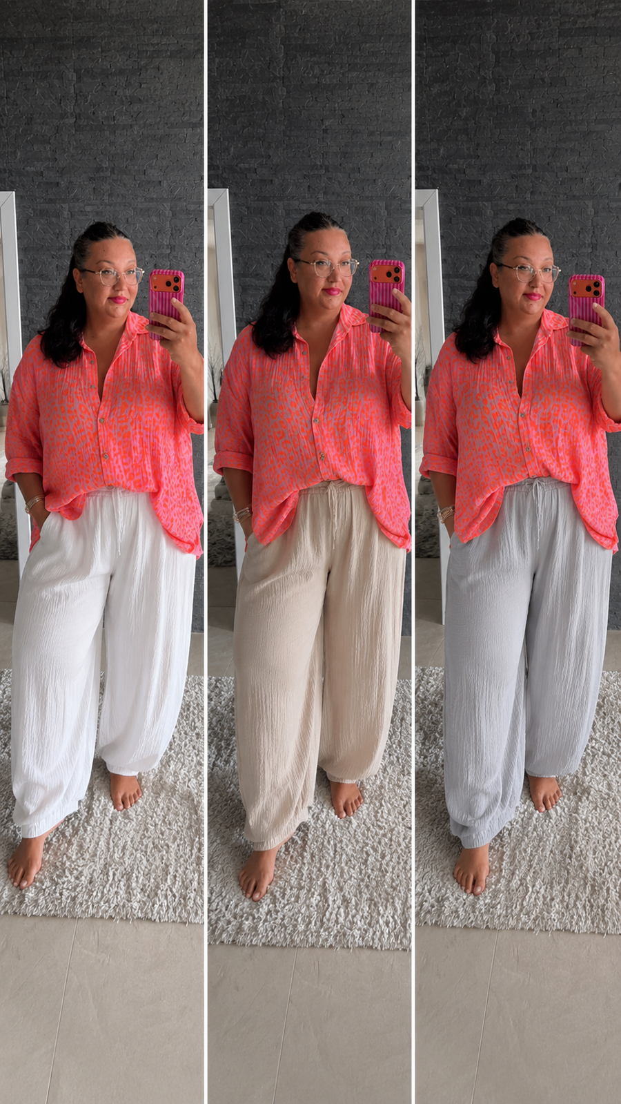 Curvy Musselinhose (52/58)