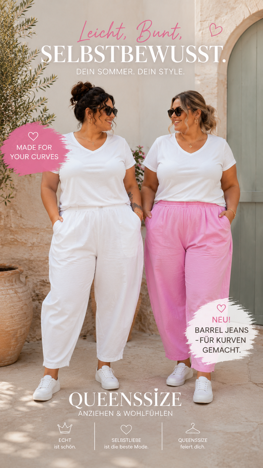Curvy Barrel Jeans (52/56)