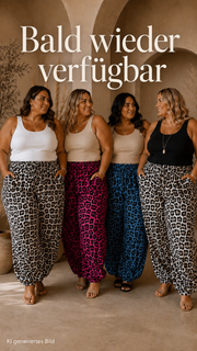 Curvy Musselinhose Leo 48/56