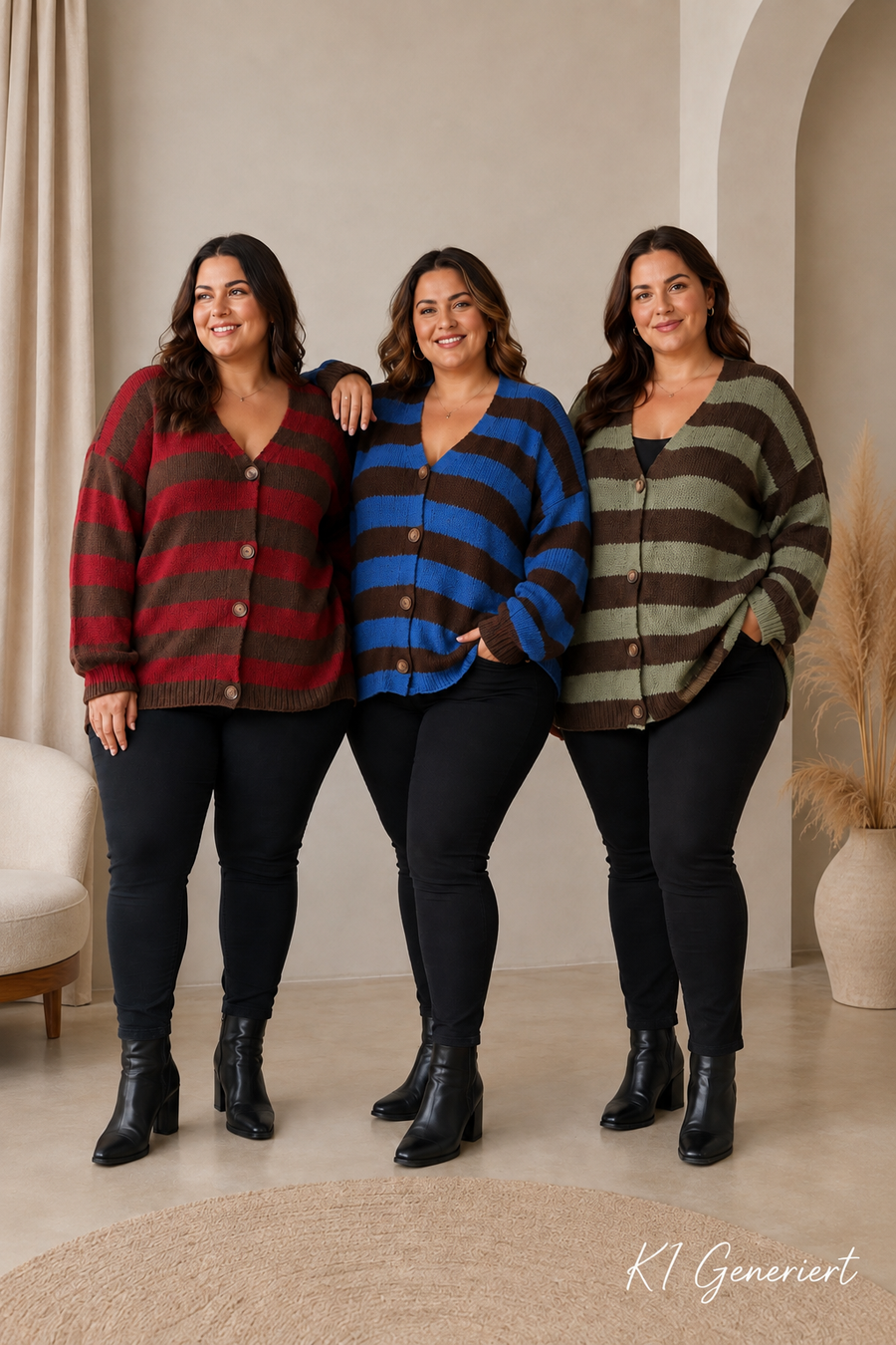 Curvy Strickjacke Malia 48/54