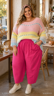 Curvy Pullover Flocke 48/56