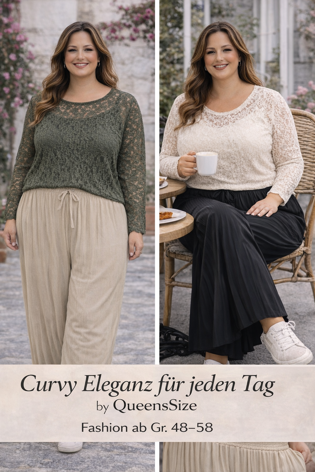 Spitzen-Longsleeve  Elira (52/58)