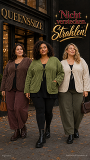 Curvy Steppjacke Agnes 52/58