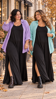 Curvy Maxikleid Jessy 54/58
