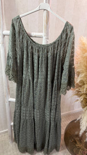 Curvy BoHo Kleid Estella