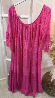 Curvy BoHo Kleid Estella