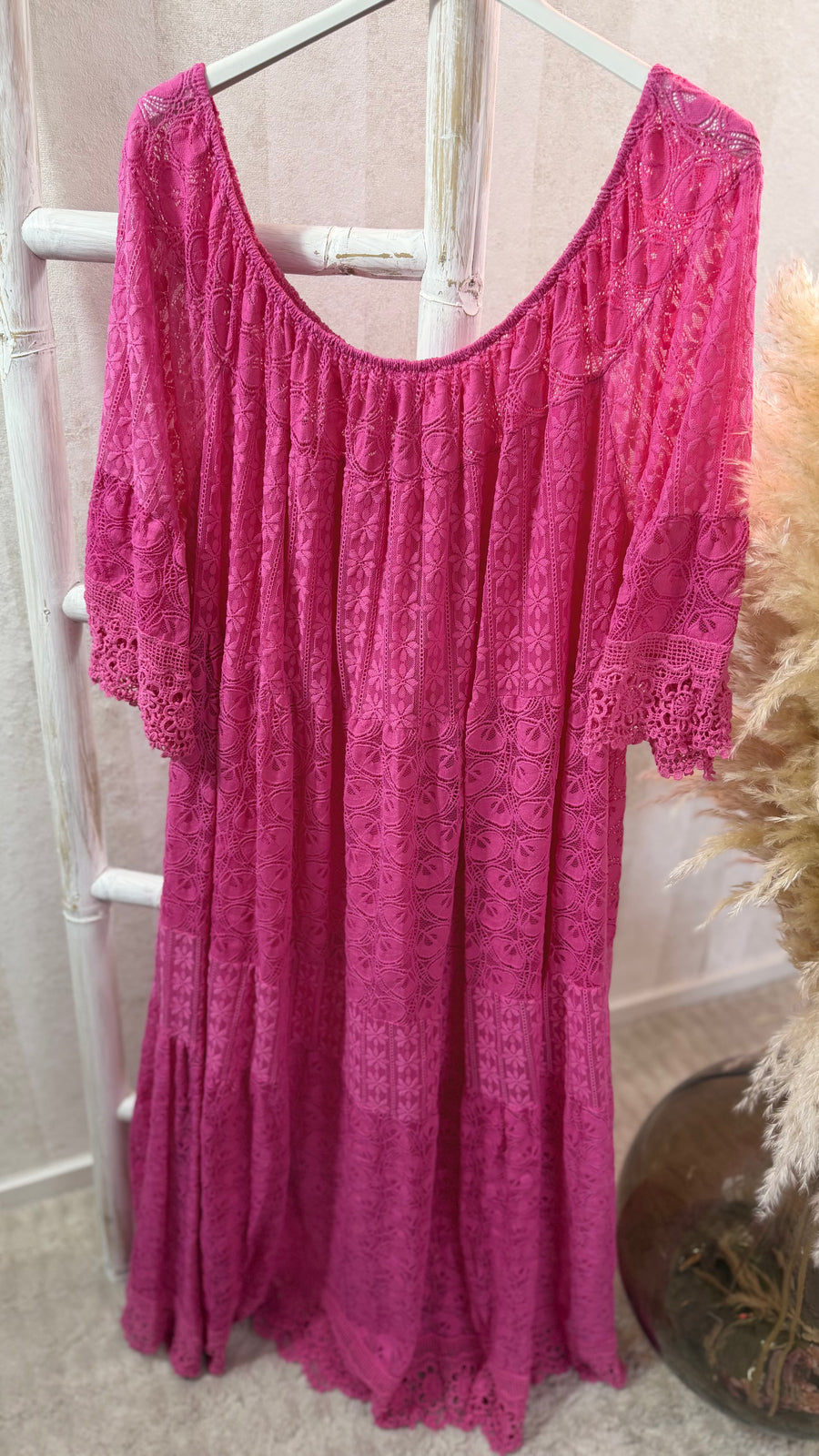 Curvy BoHo Kleid Estella