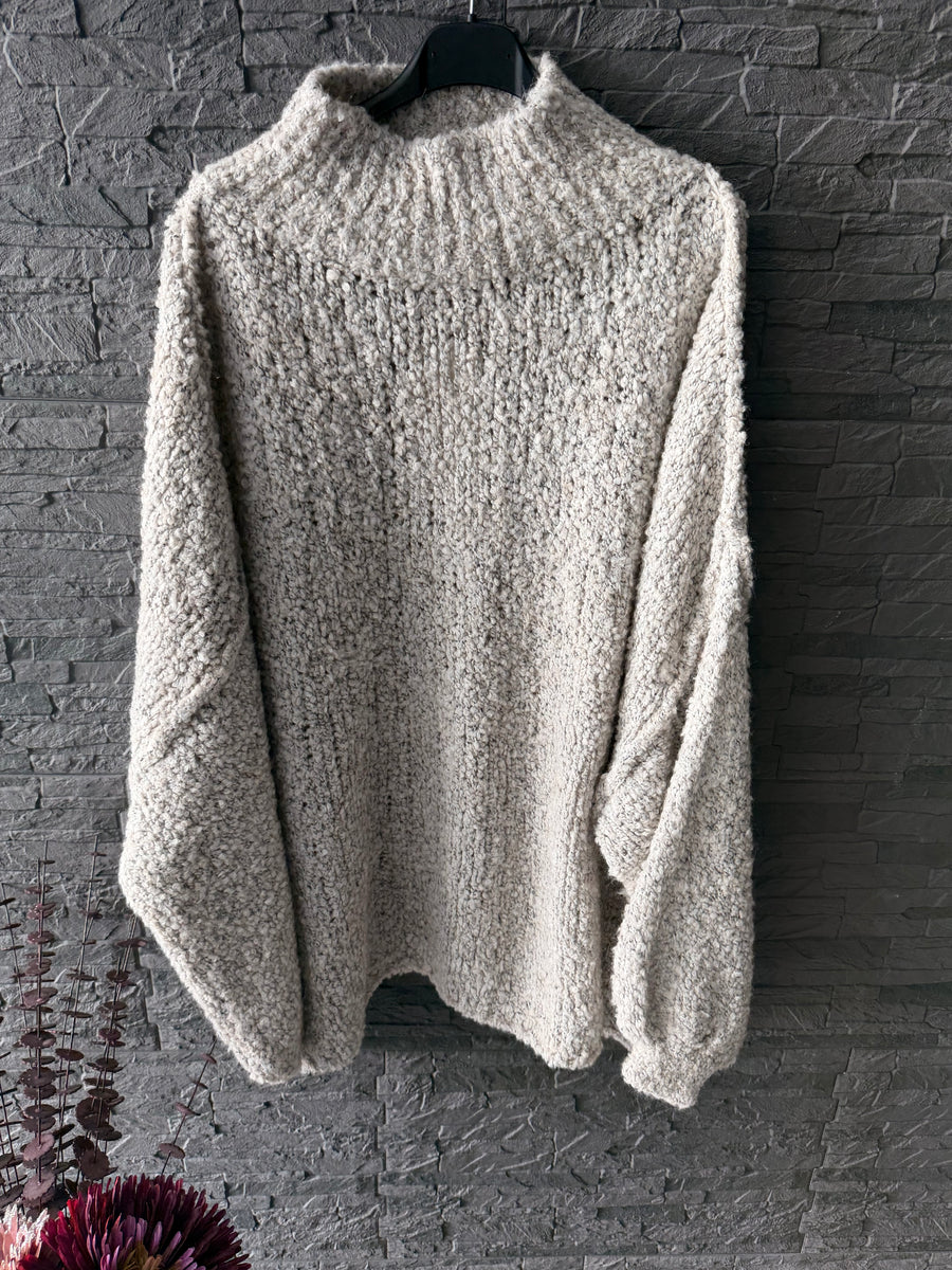 Bouclé-Pullover Zoè