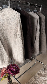 Bouclé-Pullover Zoè