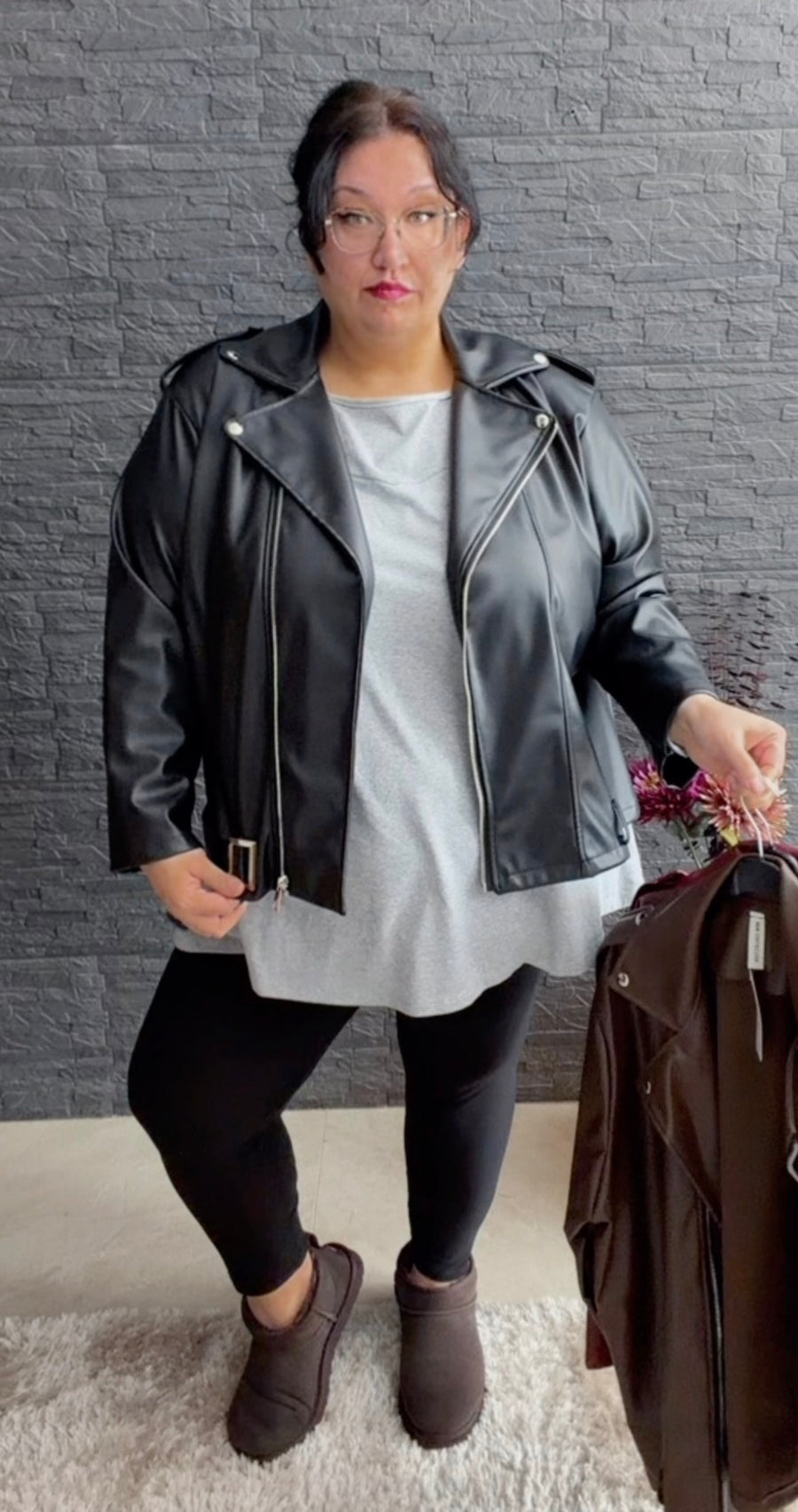 Kunstlederjacke Amaris (52/58)