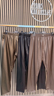 Kunstlederhose Noir Glow (48/54)