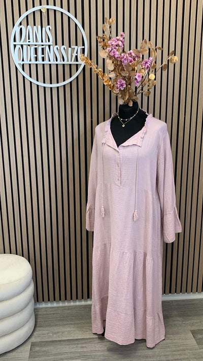 Musselin Maxikleid AURA (54/58)