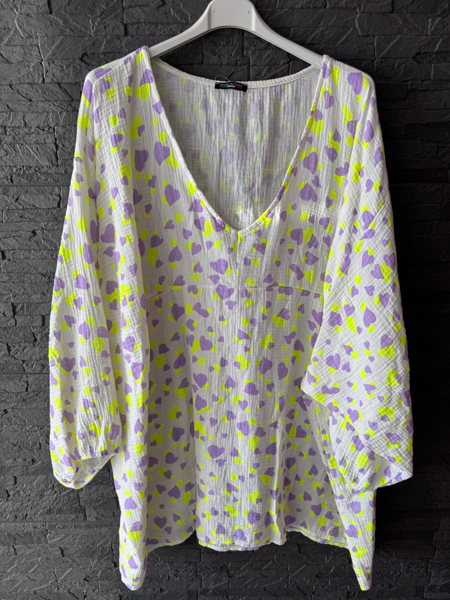 Musselinbluse Sweetheart (52/58)