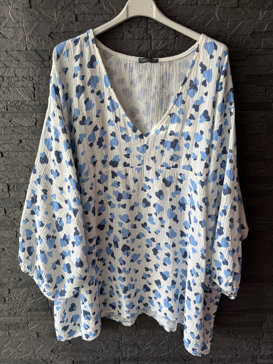 Musselinbluse Sweetheart (52/58)