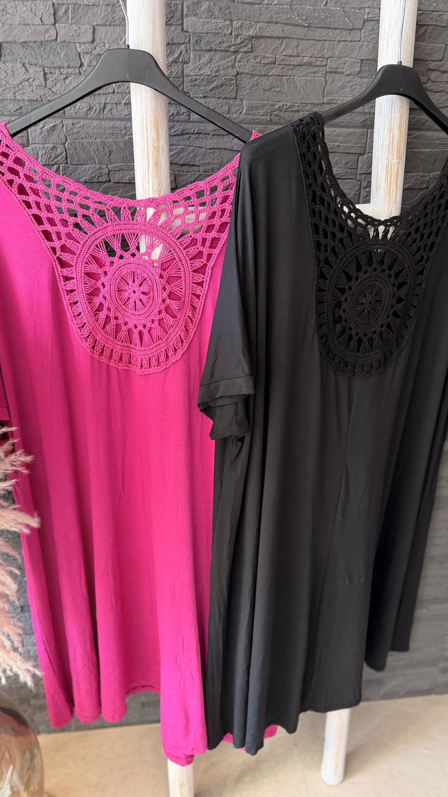 Curvy Häkelkleid Daisy (54/56)