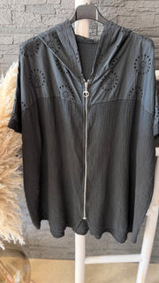 Curvy Musselin Jacke Bea (52/58)