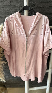 Curvy Musselin Jacke Bea (52/58)