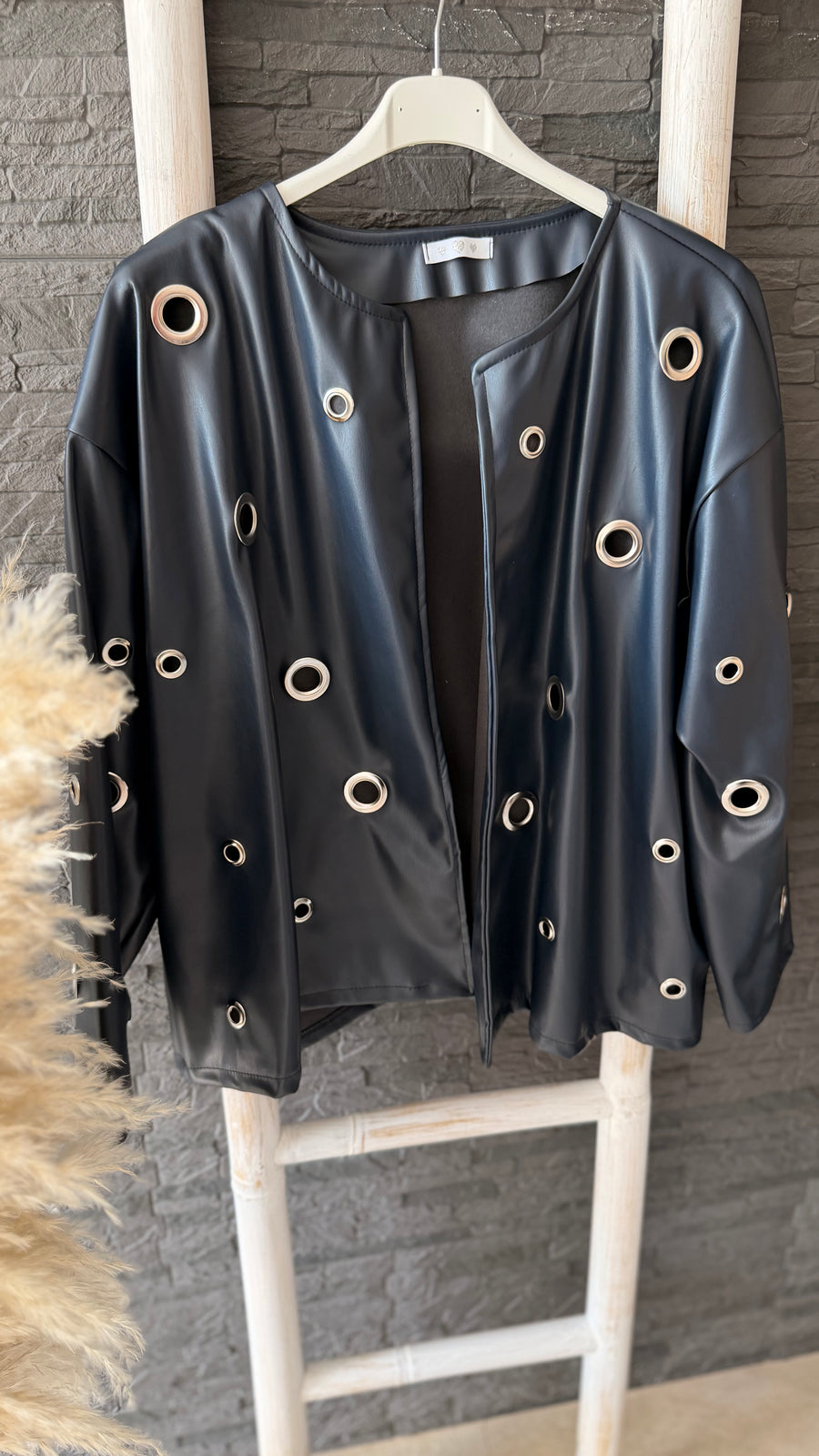 Curvy Lederimitat Jacke Siena (48/54)