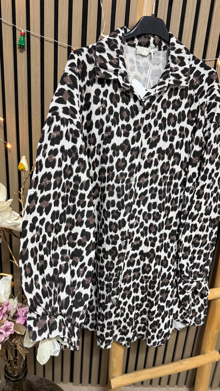 Leo-Musselinbluse Lunya