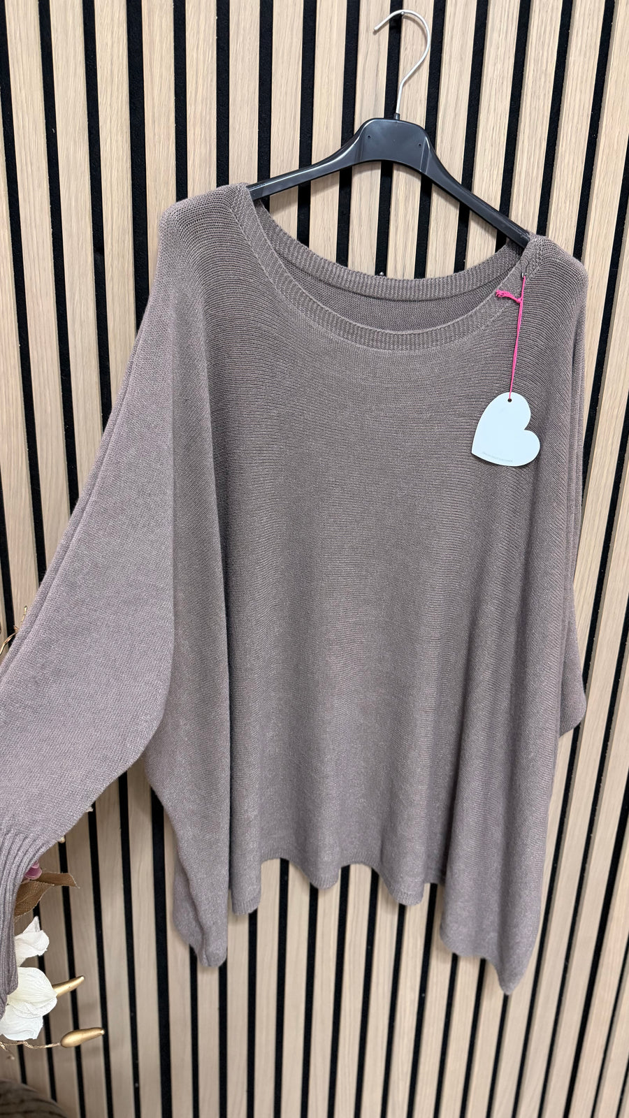 Fledermaus-Pullover  Cashmere-Feeling