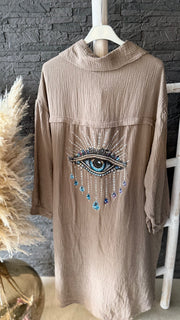 Musselin Hemd-Kleid Good Karma (48/56)