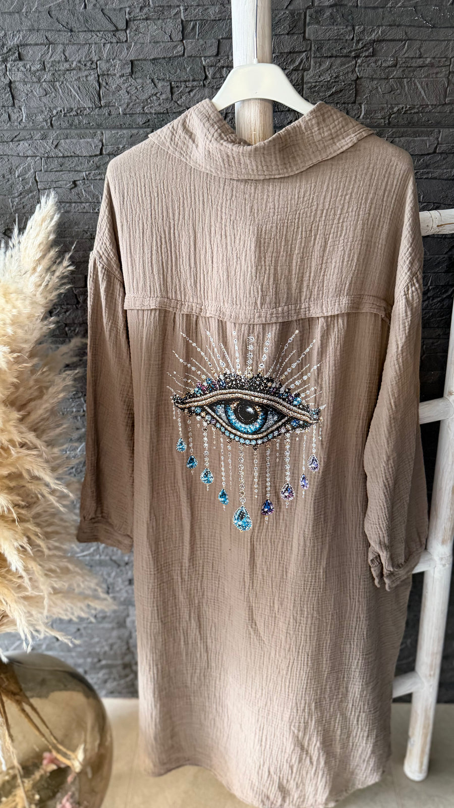 Musselin Hemd-Kleid Good Karma (48/56)
