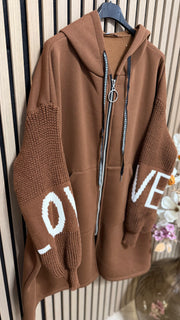 Sweatjacke Mäuschen (50/56)