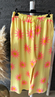Curvy Musselinhose Sunny (48/56)