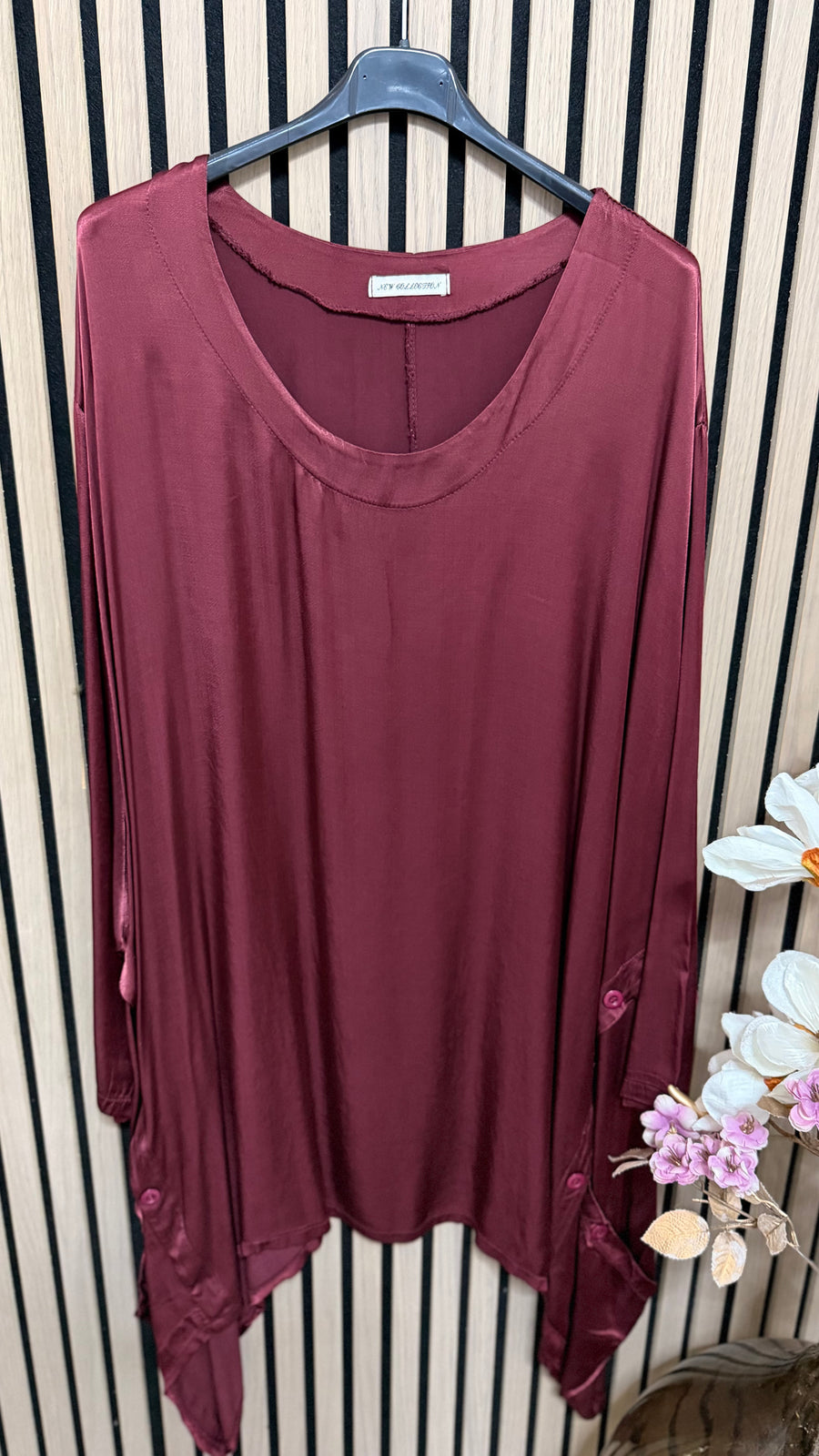 Satin-Tunika Glamour Swing (54/58)