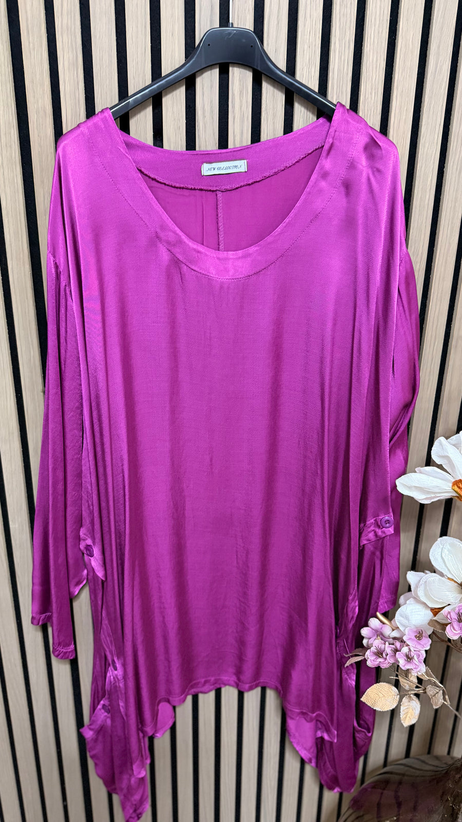 Satin-Tunika Glamour Swing (54/58)