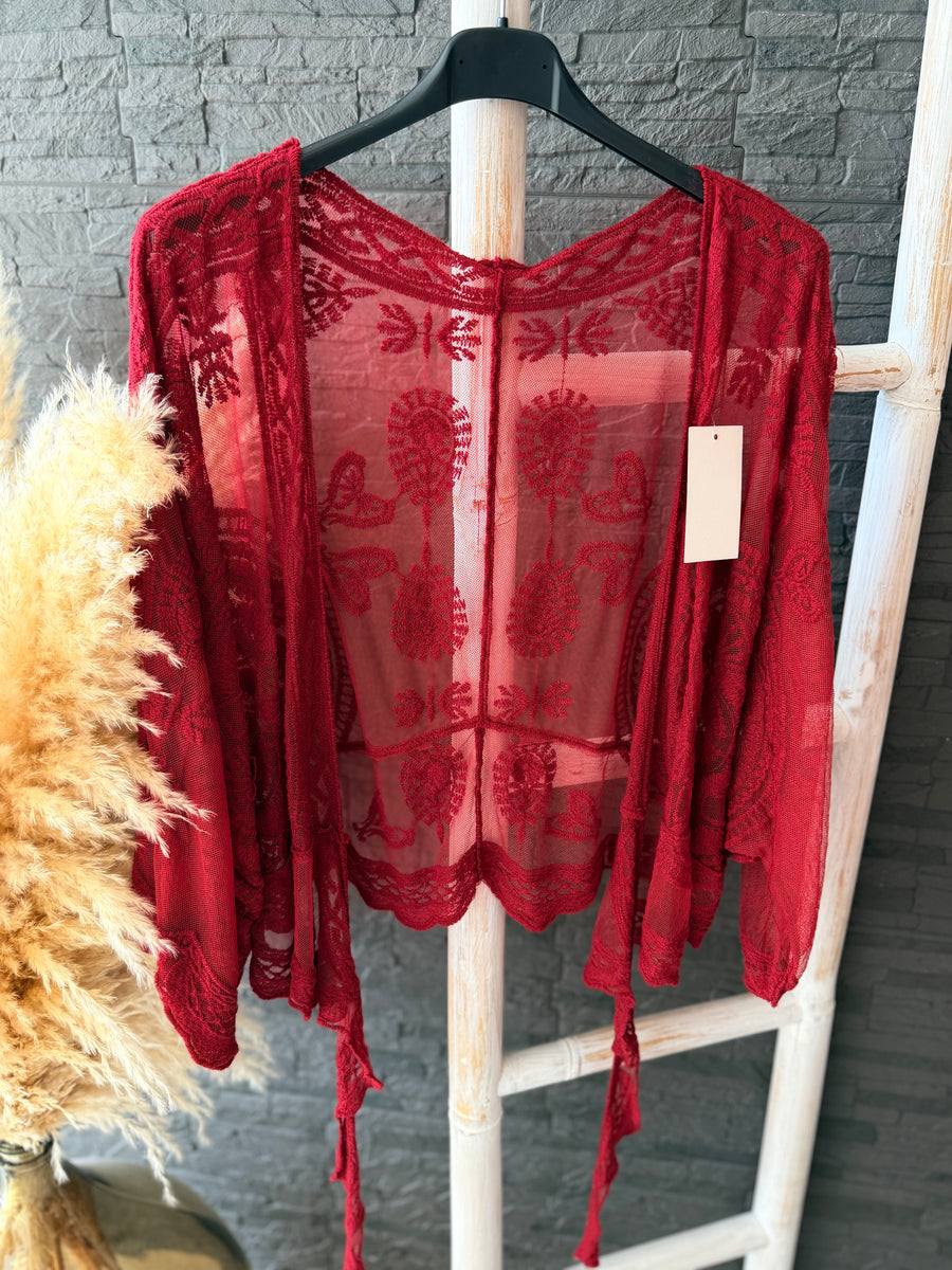 Curvy Boho Bolero