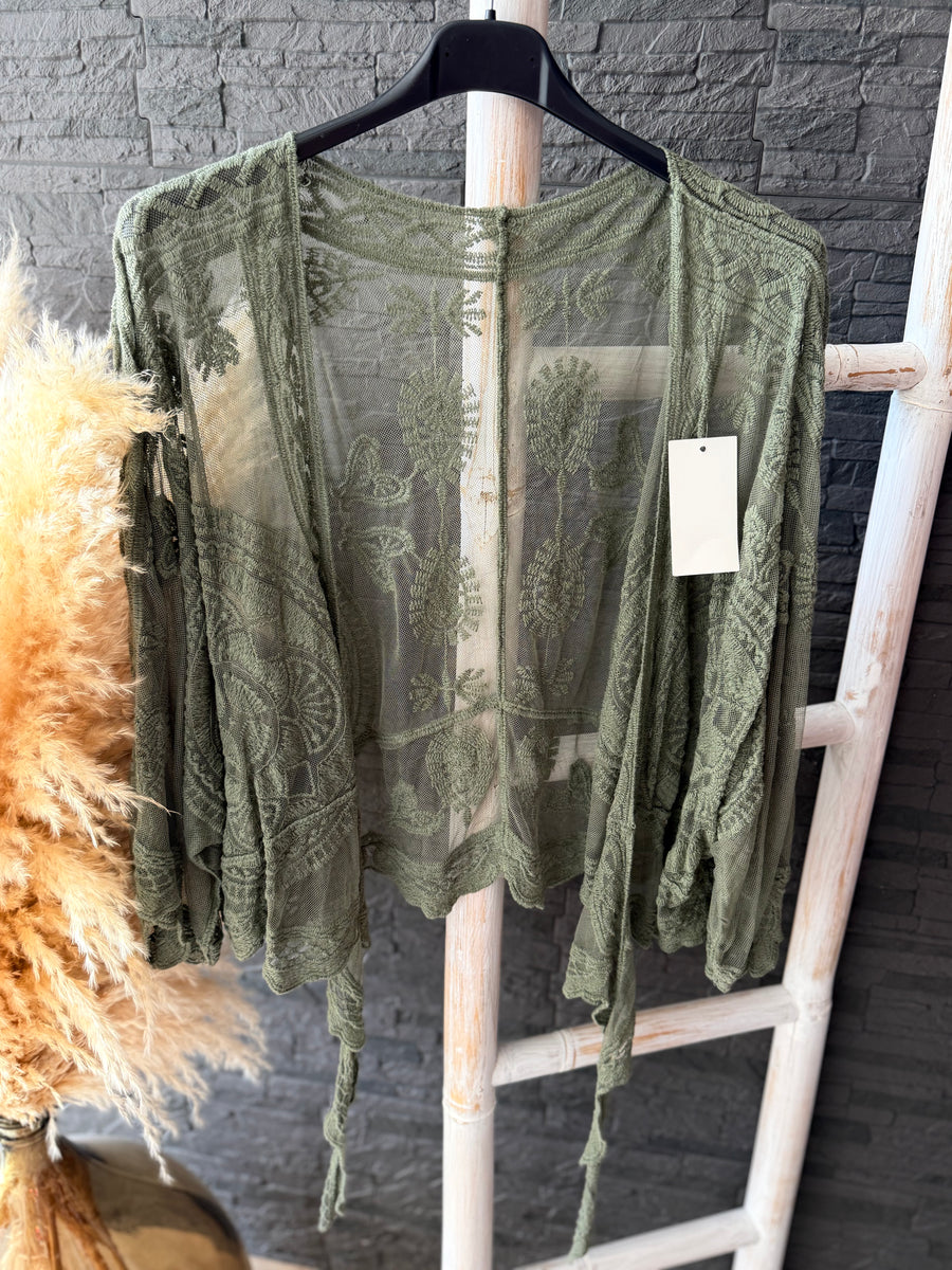 Curvy Boho Bolero
