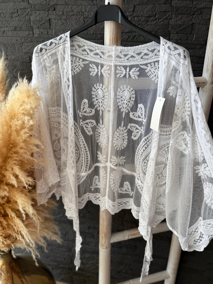 Curvy Boho Bolero