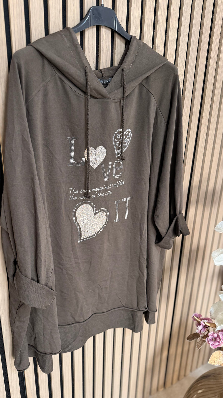 Kapuzen-Shirt Sparkle Love (48/54)