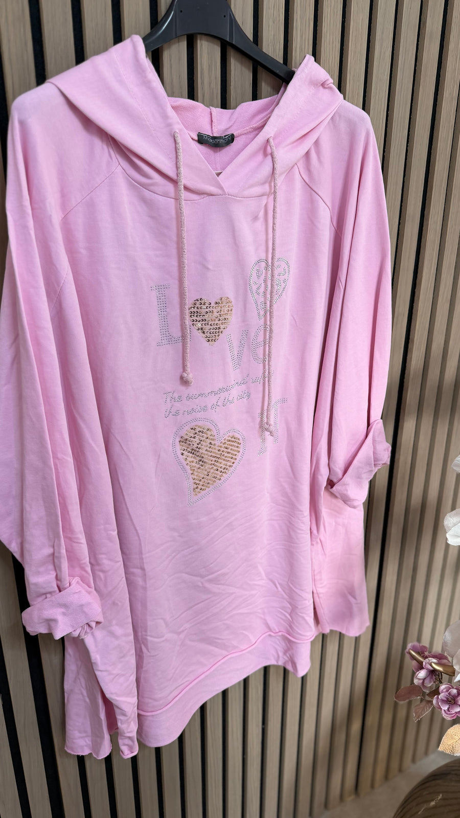 Kapuzen-Shirt Sparkle Love (48/54)