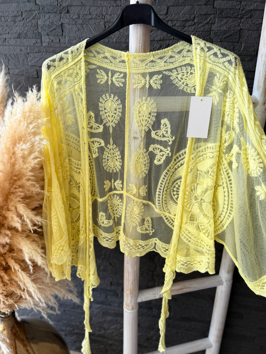 Curvy Boho Bolero