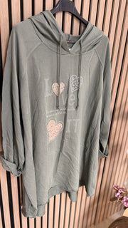 Kapuzen-Shirt Sparkle Love (48/54)