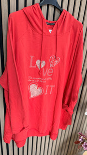 Kapuzen-Shirt Sparkle Love (48/54)