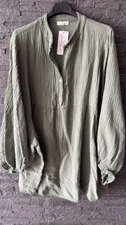 Musselinbluse Puffy Charm (46/52
