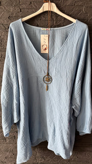 Musselinbluse Softly