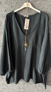 Musselinbluse Softly