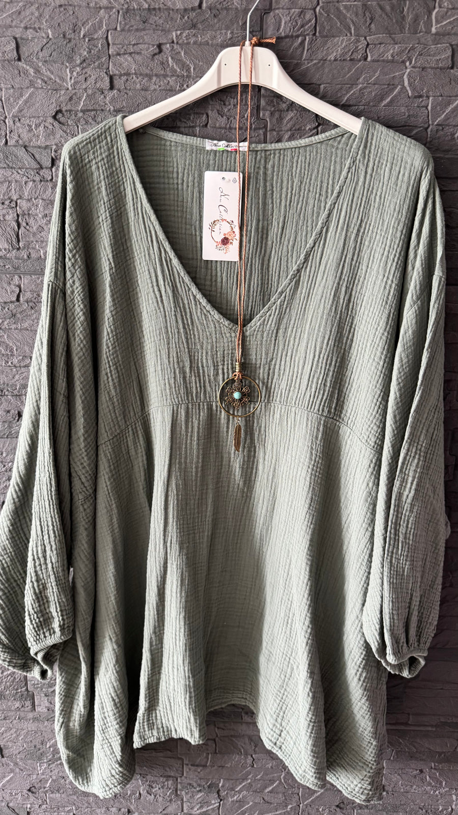 Musselinbluse Softly
