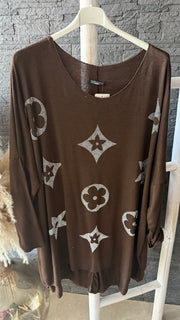 Curvy Shirt Glitzer 48/56